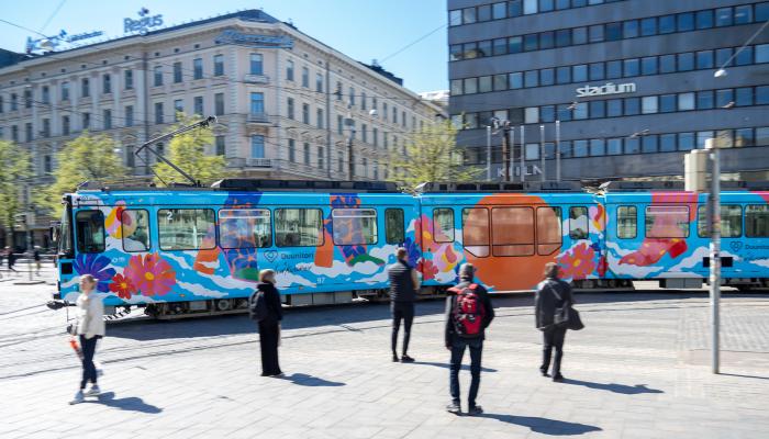 Duunitorin kampanja tuo väriä katukuvaan sekä kannustaa unelmoimaan