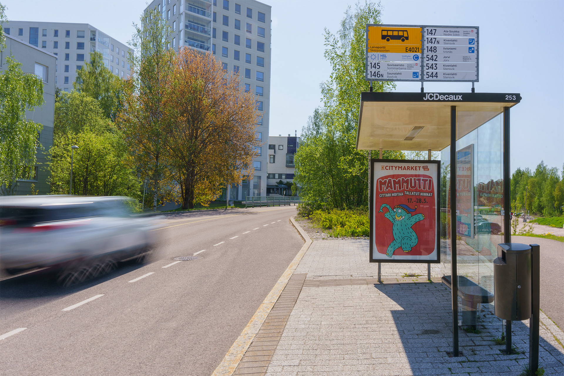 abri_espoo_citymarket_mammuttimarkkinat