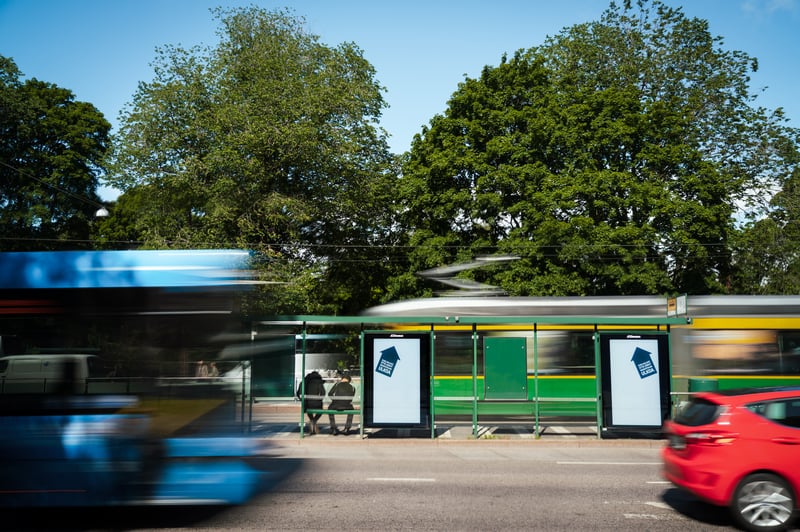 JCDecaux kehittää ja ylläpitää pysäkkiverkostoaan vastaamaan kaupunkien ja mainostajien tarpeita