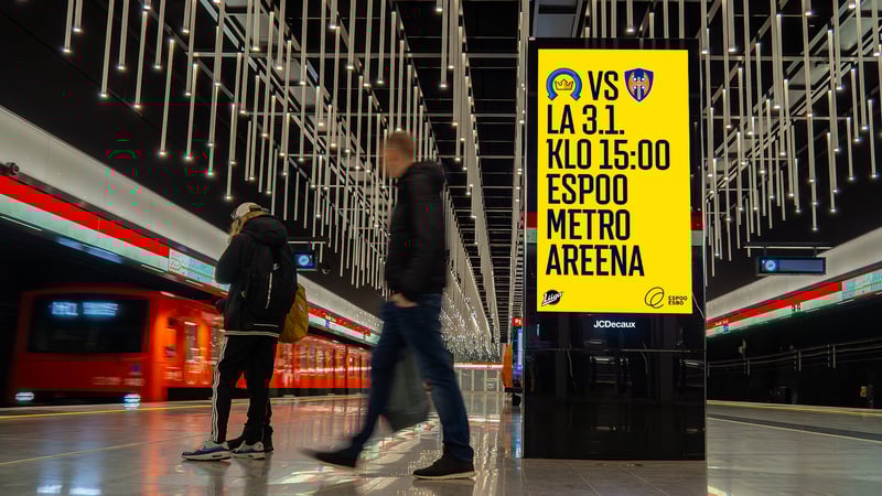 Kiekko-Espoo rakentaa brändiä ja boostaa myyntiä menestyksekkäästi ulkomainonnalla