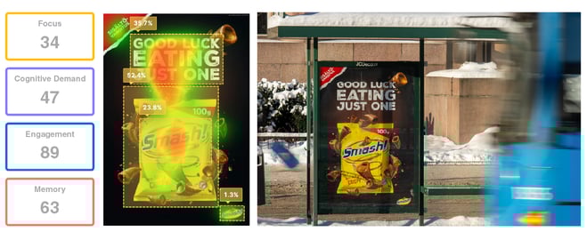 Smashin ulkomainosjulisteen Kuukauden parhaat-tulokset.